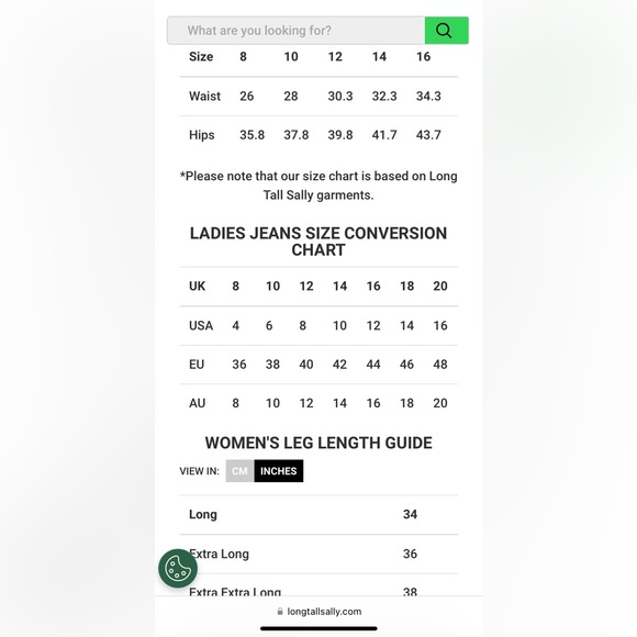 004 NWT Tall black straight legged jeans - Picture 6 of 6